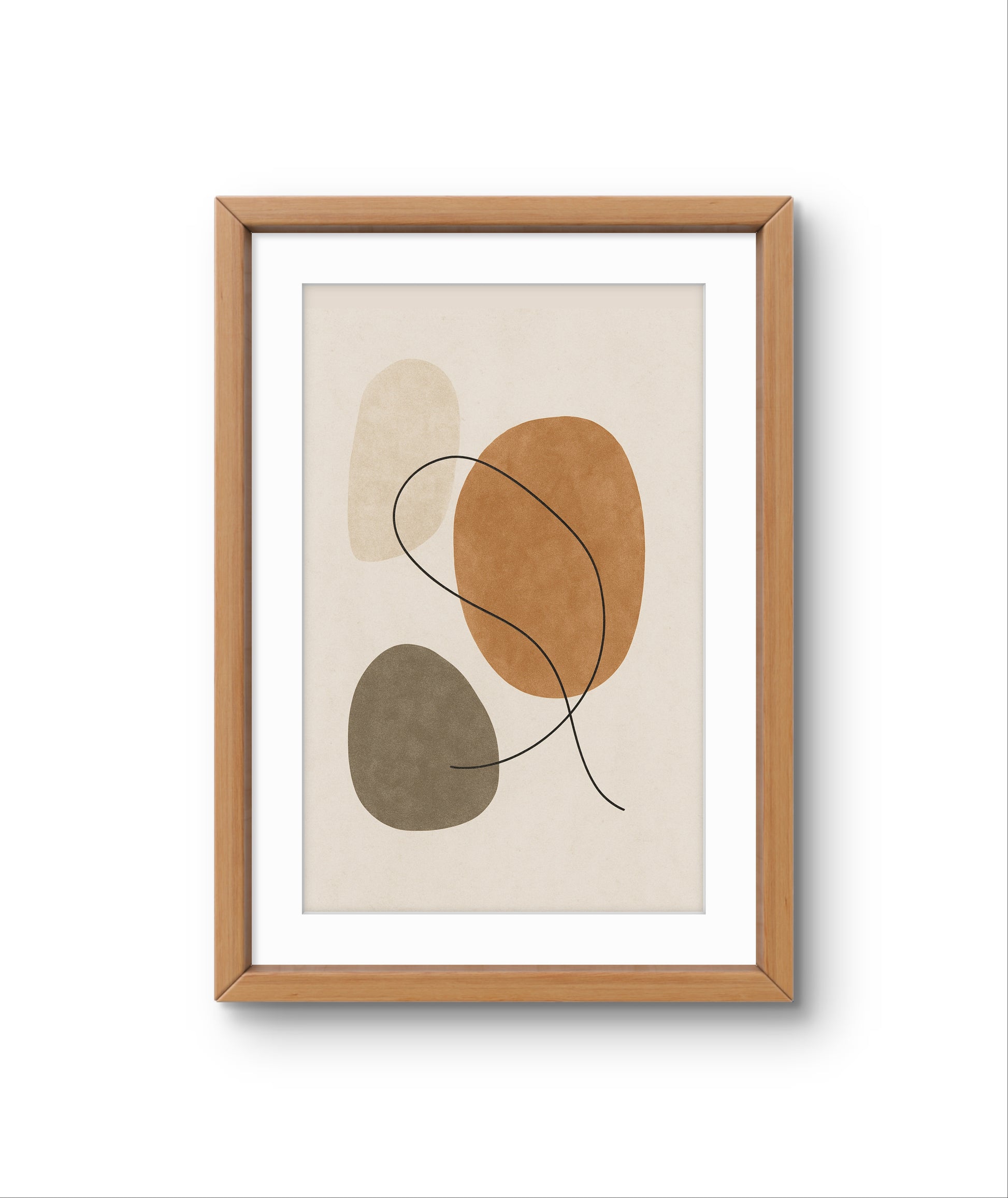 Natural Wood Grain Picture Frame